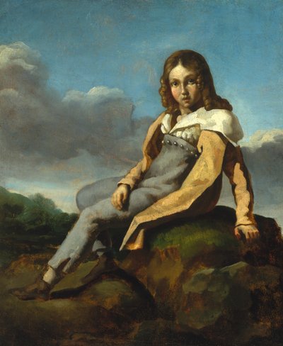 Alfred Dedreux enfant - Theodore Gericault