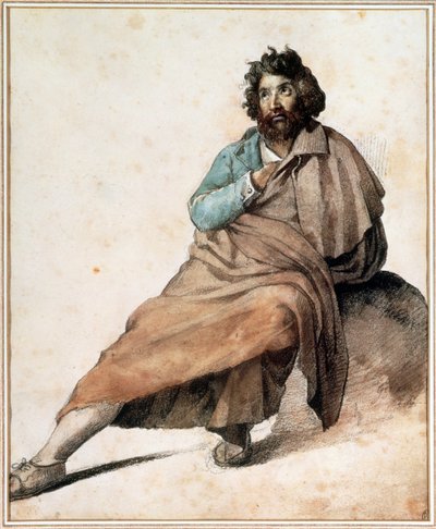 Un montagnard italien - Theodore Gericault