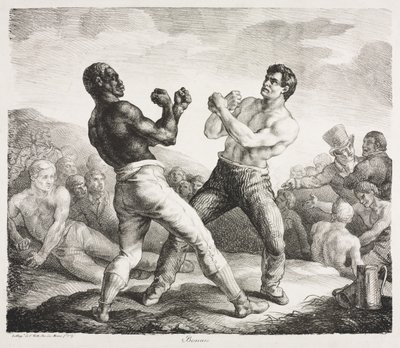 Boxeurs - Theodore Gericault