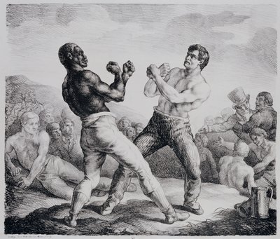 Boxeurs, 1818 - Theodore Gericault