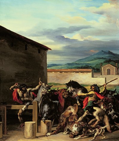 Marché aux bestiaux - Theodore Gericault