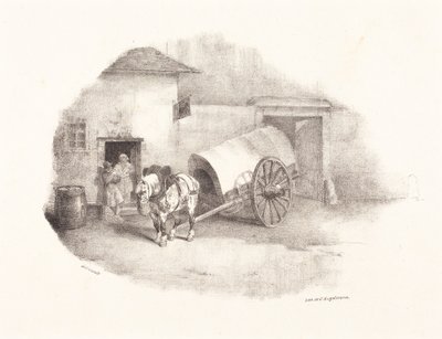 Cheval de charrette sorti des Limons - Theodore Gericault