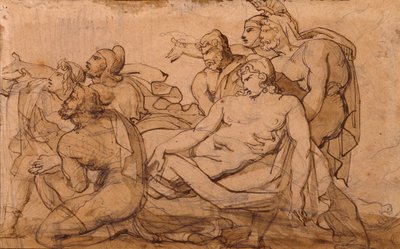 La mort de Paris - Theodore Gericault