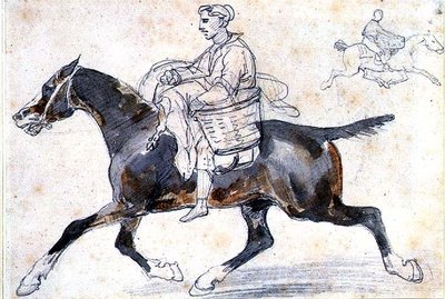 Boucher anglais à cheval - Theodore Gericault