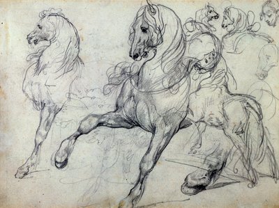 Chevaux - Theodore Gericault