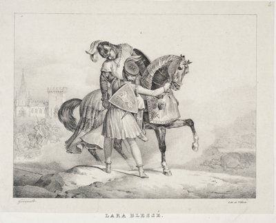 Lara blessé - Theodore Gericault