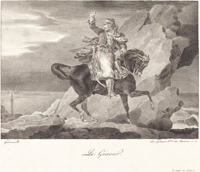 Le Giaour - Theodore Gericault