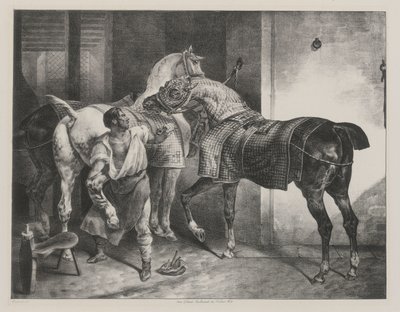 Le Maréchal anglais (The English Farrier) - Theodore Gericault