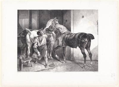 Le Maréchal anglais (The English Farrier) - Theodore Gericault