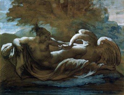 Léda et le Cygne - Theodore Gericault