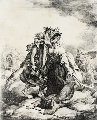 Un Mamelouk venant à la rescousse d