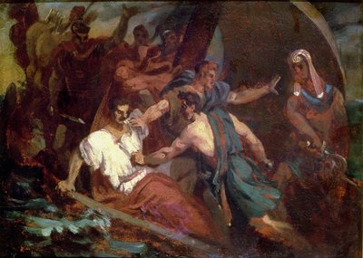 Révolte sur un voilier - Theodore Gericault