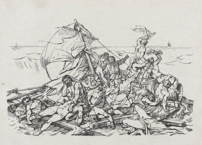 Naufrage de la Méduse, 1820 - Theodore Gericault