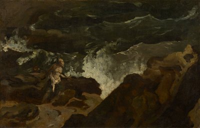 Naufragé sur une plage (La Tempête) - Theodore Gericault