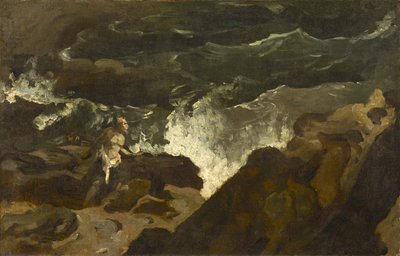 Naufragé sur une plage - Theodore Gericault