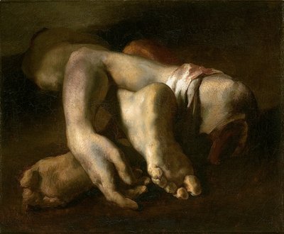 Étude de pieds et de mains, vers 1818-19 - Theodore Gericault