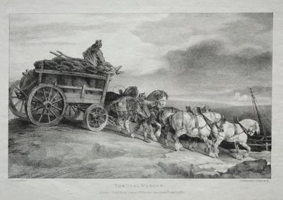 Le wagon de charbon, 1821 - Theodore Gericault