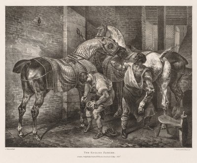 Le maréchal-ferrant anglais - Theodore Gericault