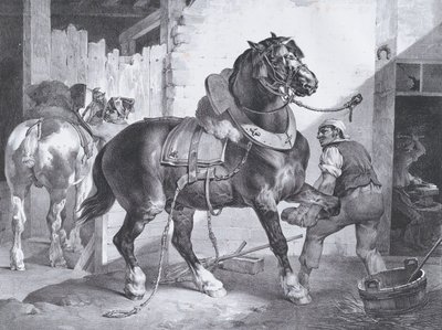 Le forgeron français, 1822 - Theodore Gericault