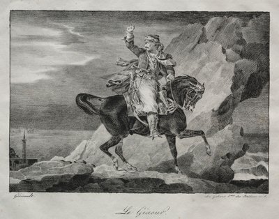 Le Giaour, 1820 - Theodore Gericault