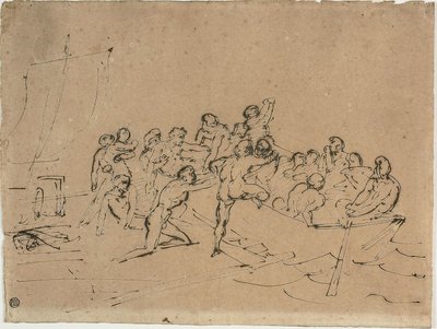 Le Sauvetage des survivants du Radeau de la Méduse - Theodore Gericault