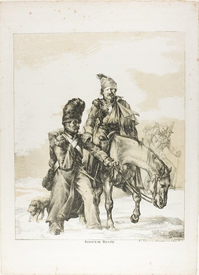 Le retour de Russie - Theodore Gericault