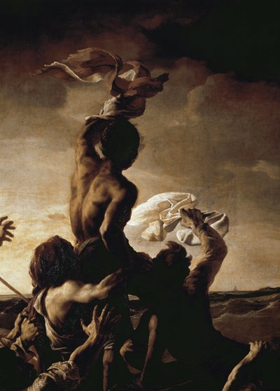 Le radeau de la Méduse (détail) - Theodore Gericault