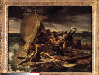 Le radeau de la Méduse. Premières esquisses - Theodore Gericault