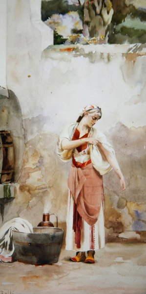 Une beauté grecque - Theodore Jacques Ralli