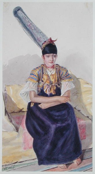 Une femme juive en Algérie - Theodore Leblanc