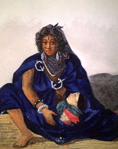 Sorcière du Bled tirant l
