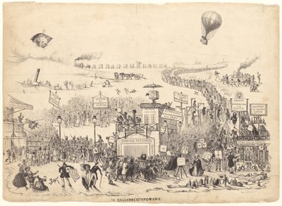 La Daguerreotypomanie - Theodore Maurisset