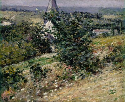 Vieille église à Giverny, 1891 - Theodore Robinson