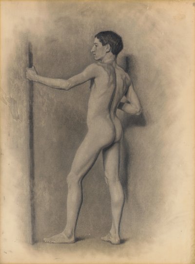 Étude de la figure masculine, 1875 - Theodore Robinson