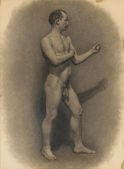 Étude de la figure masculine, 1875 - Theodore Robinson