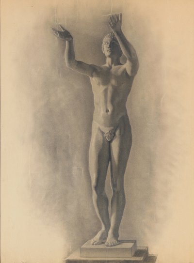 Étude de la figure masculine, 1875 - Theodore Robinson