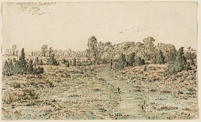 Sentier dans les Barbizonnières - Theodore Rousseau