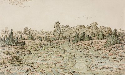 Sentier dans les Barbizonnières, 1864 - Pierre Etienne Theodore Rousseau
