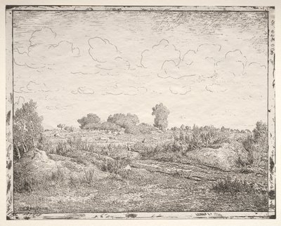 La Plaine de la Plante à Biau - Theodore Rousseau