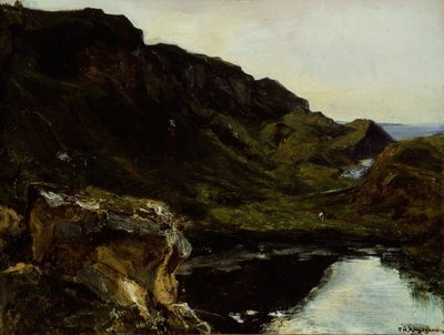 Paysage, vers 1835 - Theodore Rousseau