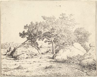 Le Cerisier de la Plante à Biau - Theodore Rousseau