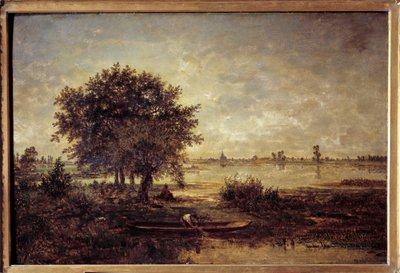 Les bords de la Loire - Pierre Etienne Theodore Rousseau