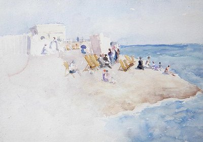 Station de baignade à St. Leonards-on-Sea - Theodore Roussel