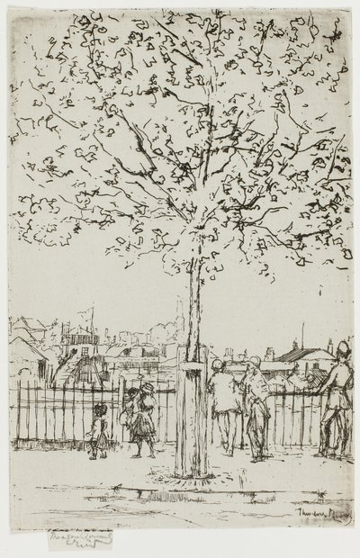 Chelsea Embankment, juin, 17h, 1889 - Theodore Roussel