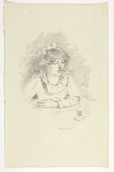 La Liseuse—La Lectrice, à la lumière de la lampe - Theodore Roussel