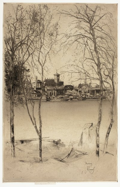 Laburnums et Battersea - Theodore Roussel
