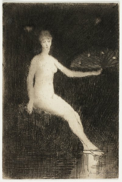 Été (version en noir et blanc) - Theodore Roussel