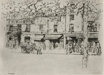La rue, Chelsea Embankment - Theodore Roussel