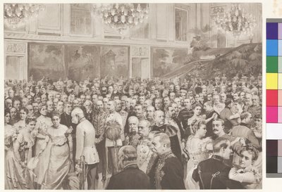 Bal de cour dans la salle de redoute - Theodore Zasche