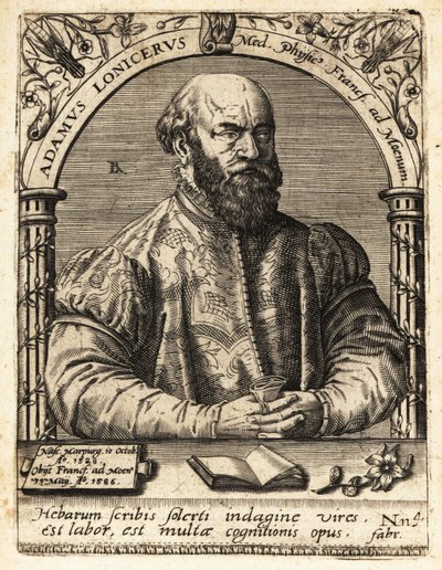 Adam Lonicer ou Lonitzer - Theodore de Bry